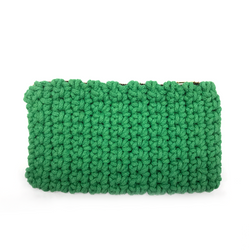 Crochet Clutch- Green